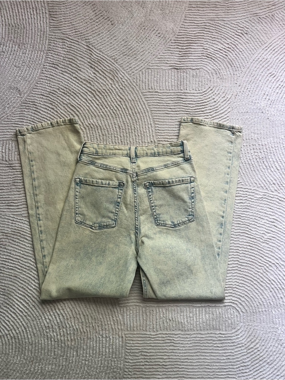 wild fable High-Rise Jeans in Faded Green - Picture 3 of 4
